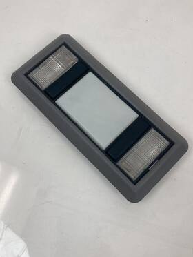 Chevrolet 897-008 1996-99 Silverado Gmt800 Dome Light Rear Gray 1500 Oem #4643m