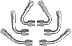 Cksafeext001 Ckauto 6 Pack 45 Degree 90 135 Metal Angled Silver