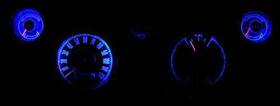13466j Classic Industries 1967-68 Mustang Instrument Gauge Cluster Led Bulb Kit Blue