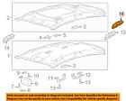 Cm5z13776ca Ford Oem Reading Map Light