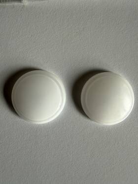 E22318 Corvette Central 1956-1957 Lens Courtesy Light Pair
