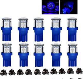 Pc168 Cusmme 11039 10pack T10 194 168 Led Light Bulb Pc194 Pc195 Pc160 Pc161 Blue