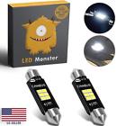 D-11 Led Monster Bright White Canbus Festoon Dome Bulbs 748388787556