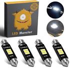 D-12 Led Monster Bright White Canbus Festoon Bulbs Interior 748388787563