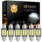 2835 D-8 Led Monster Super Bright White Canbus Festoon Bulbs 748388787525