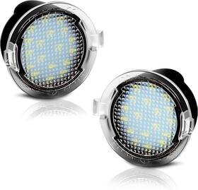 Or-7909 D-lumina Side Mirror Puddle Lights Assembly Compatible With F150 White