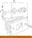 Dbc11664 Jaguar Oem 91-94 Xj6-map Light-map Lamp Assembly Right