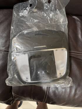 5pl43dx9aa Dodge 2015-2023 Charger Upper Overhead Console Dome Light Lamp And Homelink Oem
