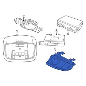 1rj04hdaad Dodge Oe For Durango 2011-2020 Front Dome Light