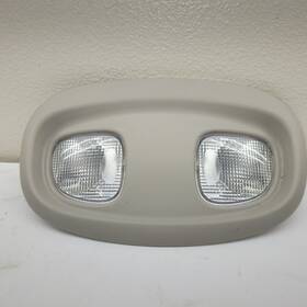 V98914tl7809 Dome Used 2002 03 04 Jeep Liberty Overhead Map Courtesy Light Gray Color