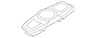 Ds7z-13776-bc Ford Genuine Dome Lamp