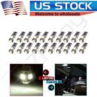 E990412281cp Eccpp White Wedge Error Free Car Led Bulbs Tail Light