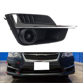 Earthoee 331234265324 Right Front Fog Light Bezel Cover For Subaru Impreza 2015-2016