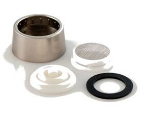 Empire Brass 765227005893 Crd Sptaern Spout Aerator Kit Brushed Nickel