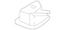 Fl3z-13b374-b F-150 F-250 Super Duty F-350 Ford Genuine Puddle Lamp