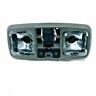 F3lb-13776-bbw F3lb13776bbw Lincoln Mark Viii Gray Interior Dome Light Base Wo Lenses