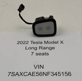 1047365-00-d Factory Oem 2016-2024 Tesla Model X Rear Overhead Center Ceiling Cabin Reading Light