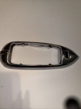 49c-13771 Fargo Automotive 1949 1950 1951 1952 1953 1954 Chevy Car Sedan Chrome Dome Lamp Bezel #49c-13771