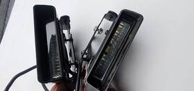 Xsm1-brw Federal Signal Inch Xstream Interior R/b/w Light - Working Great Pair