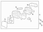 Fl3z13b375a Ford Brand New Genuine Oem Courtesy Light