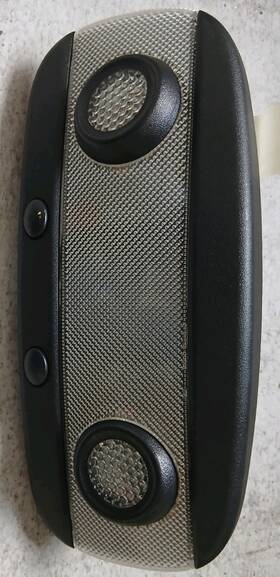 25423p258 Ford 2010-2015 Taurus Rear Roof Overhead Dome Light Lamp Assembly Black Oem