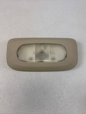 455009575 Ford 04-08 F-150 Rear Overhead Rail System Map Dome Light Oem Tan Parchment