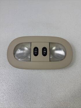 486559522 Ford 04-08 F-150 Overhead Dome Light Dual Switch Sunroof Rear Sliding Window Oem