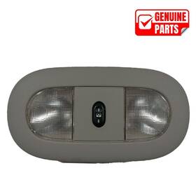 7l3t-15a656-aaw Ford 2004-08 F-150 Mark Lt Front Overhead Dome Map Light Sunroof Switch Gray Oem