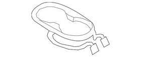 Ah6z-14a318-h Ford Genuine Light Ring
