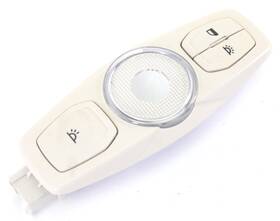 Cj5z-13776-cb Ford 2013-2014 Escape Front Left Overhead Dome Lamp Light Switch Ivory Oem