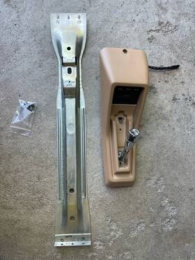 Ford E57b-10519a64-aa 1983/90 Bronco Ii Ranger Map Amp Clock Overhead Unit Tan Nice Complete Oem