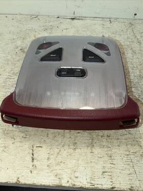 F42z-61519a58-a Ford New Oem 1993-1997 Probe Overhead Dome Map Reading Lights Lamp Burgundy Red
