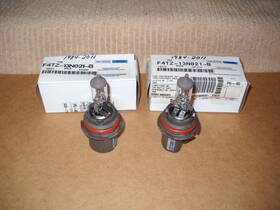 F4tz-13no21-b Ford Nos 1984-2011 Lincoln Mercury Headlight /lamp Bulbs New Pair