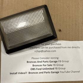 F7tb-13776-ba Ford 92-97 Truck Obs Dome Light F150 F250 F350