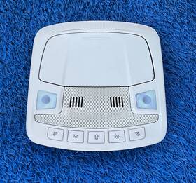 Hc3b-28519a58-ebg3zhe Ford 2015-2022 Edge Overhead Console Storage Dome Light Tan Beige Oem