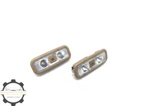 Hm2a-13k767-aa34t2 Ford 2015-2020 F150 Roof Overhead Dome Light Reading Lamp Set X2 Oem