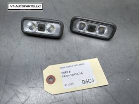 Hm2a-13k767-aa3el6 Ford 2017 - 2020 F250 F350 Interior Dome Lamp Light Headliner Pair Grey Oem