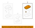 7l8z13776ba Ford Interior Oem Lamp Lamps-roof-overhead