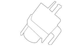 Lj8z-13b375-b Ford Genuine Puddle Lamp Lj8z13b375b