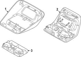 Mk4z-58519a70-ab Ford Genuine Lamp Assembly