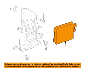 Dv6z14c689a Ford Oem 13-16 Escape Lane Departure Warning-object Sensor