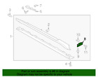 Fr3z-5411779-aa Ford Genuine Mustang Deflector
