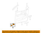 F65z13731aa Front Ford Lamp -150 97-03 Oem Door-interior
