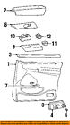 Xf2z13734aaa Front Door-lamp Oem Ford Windstar 99-03 Lens