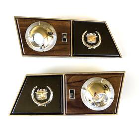 3061163 General Motors 1976-1992 Cadillac Brougham Deville Dome Lights With Lens Seville Fleetwood