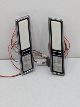 71481502 General Motors / Cadillac 80s Oem Seville Rear Interior Light Courtesy Lamps Lamp Used Pair 1988