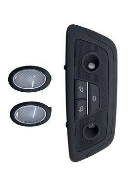 92850b1000 Genesis 2023 G70 Rear Overhead Dome Light Lamp And Sun Visor Reading Set X3