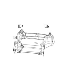 68395785ab Genuine Mopar Courtesy Lamp