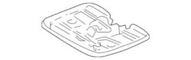 39963255 Genuine Volvo Map Lamp Lens