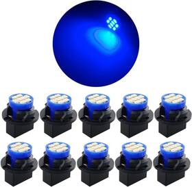 Sx0002 Glofe T10 194 168 Dash Instrument White Led Light Bulbs Bright Panel Gauge Blue